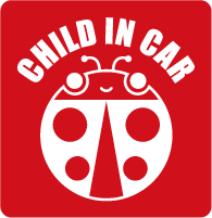 ԂĂ܂ACHILD IN CARXebJ[ABABY IN CAR XebJ[AegEV